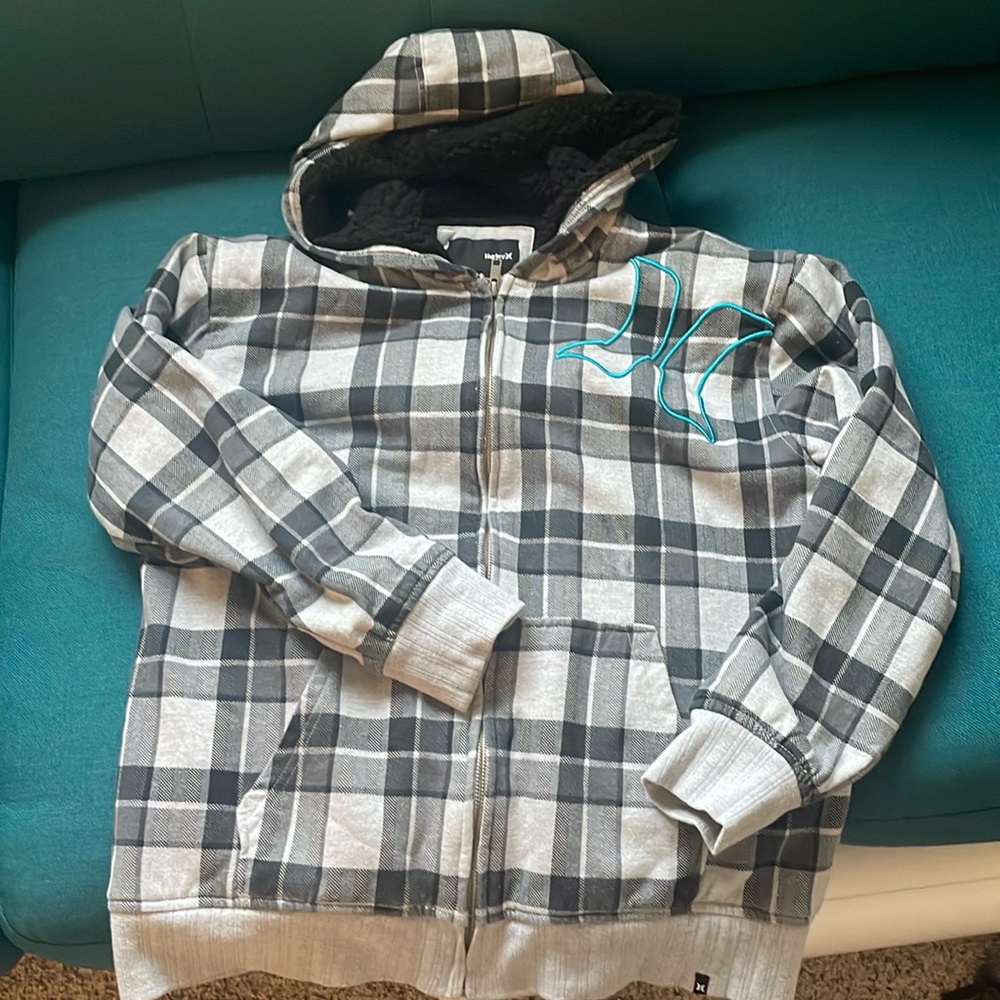 Hurley fleece lined sweatshirt